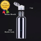 5 Pack 3 4oz Empty Plastic Travel Bottles For Toiletries Tsa Approved Leak Proof