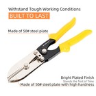5 Blade Crimper Pliers For Stove Pipe Duct Hvac Gutter Sheet Metal Crimping Tool