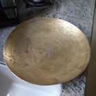 Vintage Chinese Solid Brass Bowl - Hand Engraved Design With Dragons - Asian
