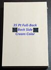 50 E  Gerber Full-back Silver  100  Acid Free 35 Pt Archival Comic Boards 750fb