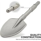 Hiltex Clay Spade Shovel Bit Steel For 1-1 8  Hex Shank Demolition Jack Hammers