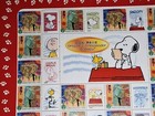 2006 Snoopy   Friends Stamp Sheet Hong Kong  16      Ships From Usa     Rare 