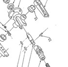 Split Pin For Galfre Hay Tedder  Code 0055ngts Holds Yoke To Transmission Shaft