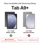 Dexnor For Samsung Galaxy Tab A9 Plus A9  Case Heavy Duty Shockproof Protective