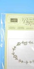 Stampin Up Pretty Paisleys Textured Embossing Folder Floral Frame 6x6 Retired