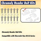 12pcs Exhaust Manifold Bolt Kit Grade 10 9 Stainless Steel Header Bolts