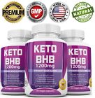 3 X Keto Bhb 1200mg Pure Ketone Fat Burner Weight Loss Diet Pills Ketosis