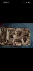 Vintage 1984 Bergamot Brass Works Pig Farm Belt Buckle L-150 - Enameled Pigs