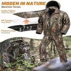 Men s Insulated Camo Hunting Suit Warm Jacket Pants Set For Cold Weather