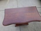 Antique Mahogany And Walnut Game Table 1850