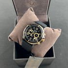 Bulova Marine Star Men s Black Dial Black Rubber Strap 44mm Quartz Watch 98b278
