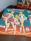 Vintage Little Ballerina Paper Dolls Uncut Merrill 1953-1960 Lot Of 3 Old Stock
