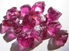 Hot Pink Garnet Facet Rough Parcel  50 Crts