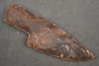 Knife Tip 3 5  Flint Spearhead Head Knife Blade Arrowhead I-764