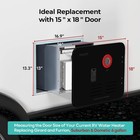 48 000 Btu Rv Tankless Water Heater Instashower 7 Plus  Door 15 x18   18 x18 