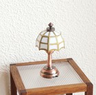 1 12 Scale Dollhouse Miniature Vintage Table Lamps Victoria Lights Bedroom Decor
