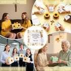 Set Of 6 Sunflowers Prayer Quilts With Cross Inside Diy Craft Kit