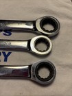 Gearwrench  Sae Combination Ratcheting Wrenches 3pc Set 13 16  7 8   1 