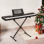 Aodsk Single-x Keyboard Stand Adjustable Width   Height piano Stand Wi