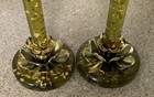 Vintage Lucite Candles With Matching Candle Holders