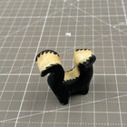 Vintage 2  Small Resin Skunk Figure