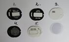 Western Electric Telephone Dial Number Cards  And Plastics