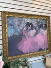  read  Large Vintage Dancers In Pink By Edgar Degas 3  1 x 32  Framed