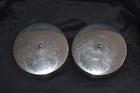 Vintage Stainless Lids For 6  Medical Apothecary Jar Lot Of 2