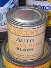1920s Rare Socony Full Can Top Dressing Mobil Motor Oil Antique Old Sign Vintage