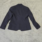 Theory Made In Usa Gabe N Edition Blazer Size 8 Navy Stretch Virgin Wool Jacket