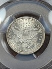 Pcgs Ms62 1916 D Barber Quarter Bright White Great Luster