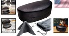 Sunglasses Case Hard Shell For Extra Large Frames W  Pouch   Cloth