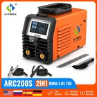 Hitbox 200a Stick Welder 110v  Arc Mma Lift Tig 2-in-1 Welding Machine Diy gift