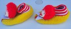 Vintage 1977 Mcdonalds Ronald Mcdonald Slippers Child s Size 8 Mcdonaldland