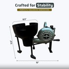 Blacksmith Forge Foundry Furnace With Hand Blower For Knife Making Vintage Style