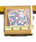Moda Little Wood Box Unity Collection 100  Cotton Fabric Quilt Kit   Frame