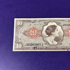 Usa Military Payment  Series- 641-10 Dollars- 1965