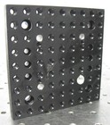 C203095 Lot 5 Aluminum Double-density Laser Optical Breadboard 4 5  X 4 5  X 1 2