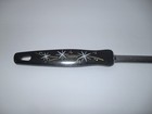 Vintage Ekco Slotted Spoon Mid Century Modern Atomic Star Starburst Handle