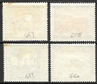 Colombia Scott  657-660 F vf Mint Lightly Hinged Issued 1956