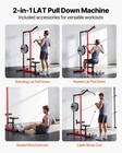 Lat Pull Down Machine  2-in-1 Row Cable Machine  Cable Machines Home Gym With 3-