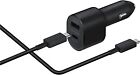 Samsung Super Fast Dual Car Charger  45w 15w  For Samsung Galaxy  Note20 Ultra