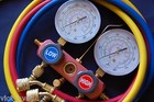 Professional Ac Hvac r Field Tool r410a R22 R134a R404a Manifold Gauge Set Hoses
