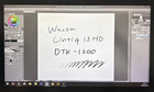 Wacom Cintiq 13hd Dtk-1300 Interactive Pen Display Graphics Tablet Hdmi 1080p