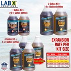 2 Gal Kit 2-part Pour Foam 2lb Density Closed Cell Liquid Expanding Polyurethane