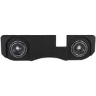 New Dual 10  2400w Loaded Sealed Sub Box Fits 2002-2018 Ram 1500 Quad crew Cab