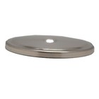 Stone Harbor Satin Nickel 1-3 4  Knob Round Backplate 30119-15 25 freeship