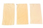 3 Louis Vuitton Dust Bags For Shoe Storage  Brown Drawstring  16-1 4    X 8-1 4    