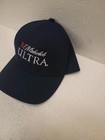Michelob Ultra Hat Adjustable Strap Baseball Cap Navy Blue Embroidered Logo