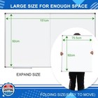 Xiwode Large Dry Erase White Board magnetic Foldable Whiteboard  60 X 36 Inch